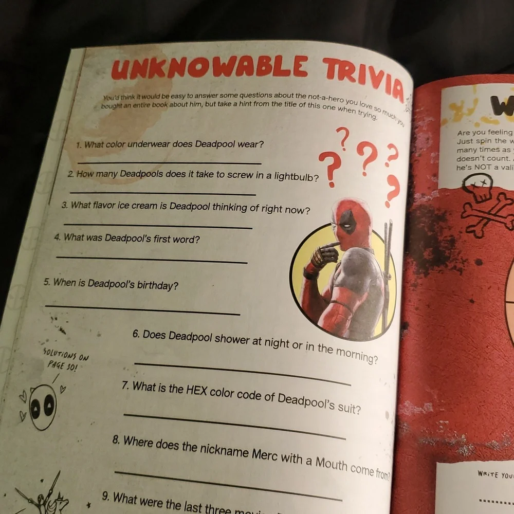Deadpool‎ & Wolverine Coloring and Activity Book Set